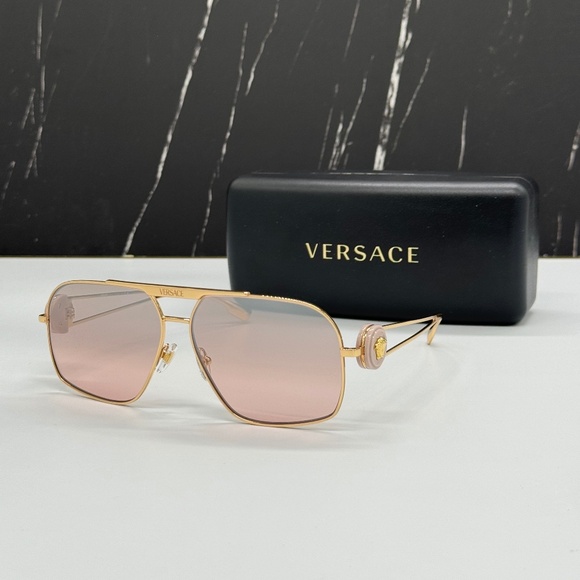 NEW VE2269 1002/7E VERSACE MOD 2269 1002/7E UNISEX SUNGLASSES VE2269 10027E main image 5